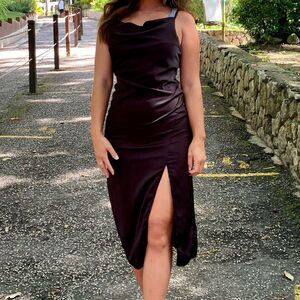 Nordstrom Black Midi Dress Timeless Elegance